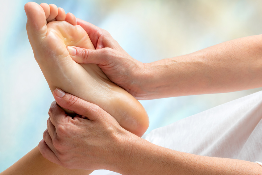 Image of feet massage